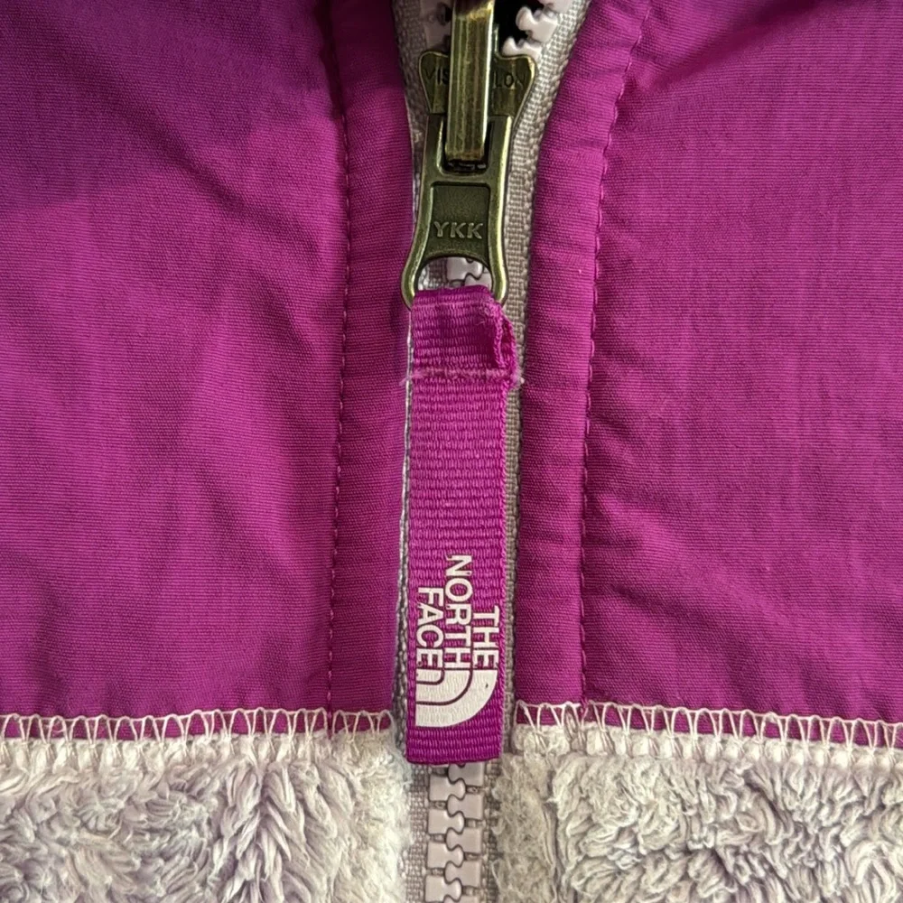The North Face Denali‎ Youth Girls Fleece Jacket Light Purple Size Large